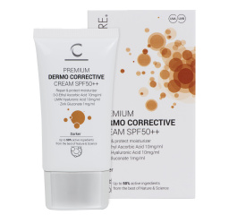 PREMIUM DERMO CORRECTIVE CREAM SPF50 30 ml DARKER poprawia koloryt oraz chroni skórę przed promieniami UVA/UVB