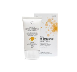 PREMIUM DERMO CORRECTIVE CREAM SPF50 poprawia koloryt oraz chroni skórę przed promieniami UVA/UVB 35 ml