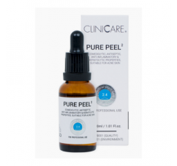 PURE PEEL lekki peeling do cery tłustej i trądzikowej 30 ml