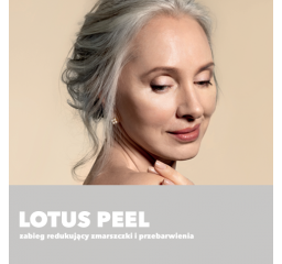 Lotus Peel - zabieg regenerujący zmarszczki i przebarwienia.