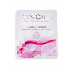 EGF REFRESH/TIGHT MASK (0,5% HA) maska odmładzająca, odżywcza i przeciwzmarszczkowa 5 szt.