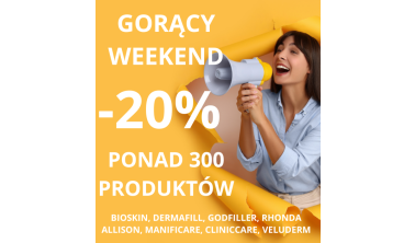 GORĄCY WEEKAND - MINUS 20% NA PONAD 300 PRODUKTÓW