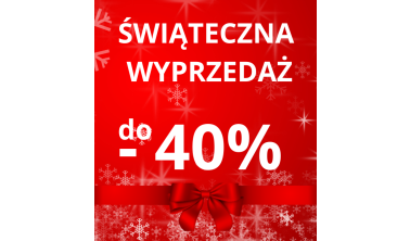 ŚWIĄTECZNA WYPRZEDAŻ